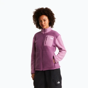 Bluza polarowa damska The North Face Yumiori Full Zip chroma purple/hushed lavender Różowy