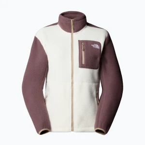 Bluza polarowa damska The North Face Yumiori Full Zip white dune/tawny quartz