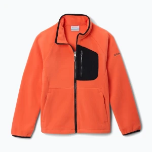 Bluza polarowa dziecięca Columbia Fast Trek IV Fleece Full Zip zing/black