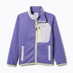 Bluza polarowa dziecięca Columbia Fast Trek V Full Zip stormwatch/lavender pearl