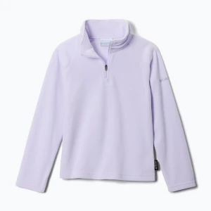 Bluza polarowa dziecięca Columbia Glacial Fleece Half Zip Purple Tint Fioletowy