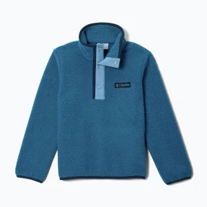 Bluza polarowa dziecięca Columbia Halvetia II Half Snap Fleece phoenix blue / rainy day