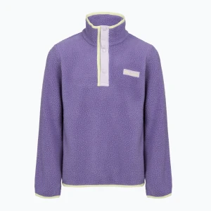 Bluza polarowa dziecięca Columbia Halvetia II Half Snap Fleece stormwatch/lavender pearl