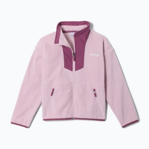 Bluza polarowa dziecięca Columbia Sequoia Grove Full Zip Fleece mineral pink / antique mauve