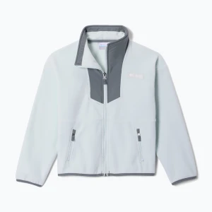 Bluza polarowa dziecięca Columbia Sequoia Grove Full Zip Fleece tea light / sedona sage Biały