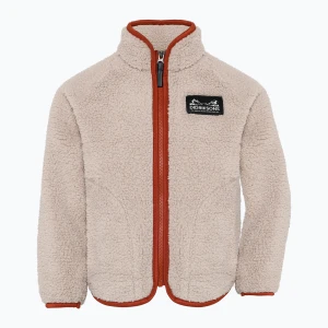 Bluza polarowa dziecięca Didriksons Gibbsc 2 Fz beach beige / rust