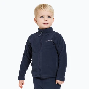 Bluza polarowa dziecięca Didriksons Monte Fz navy Granatowy