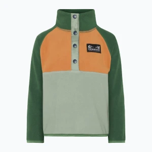 Bluza polarowa dziecięca Didriksons Monte Half Button light moss