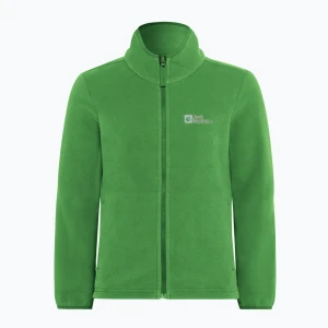Bluza polarowa dziecięca Jack Wolfskin Taunus mystic green