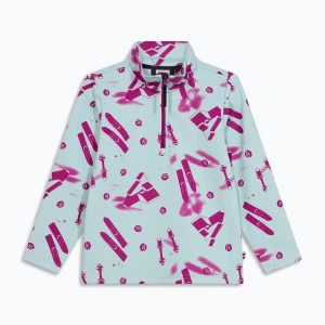 Bluza polarowa dziecięca LEGO Lwsian 710 Fleece fuchsia Niebieski
