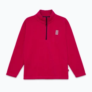 Bluza polarowa dziecięca LEGO Lwsinclair 702 dark pink