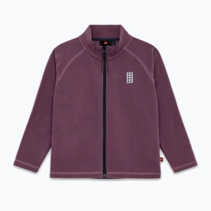 Bluza polarowa dziecięca LEGO Lwsinclair 703 dark purple