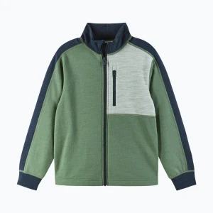 Bluza polarowa dziecięca Reima Merin green clay