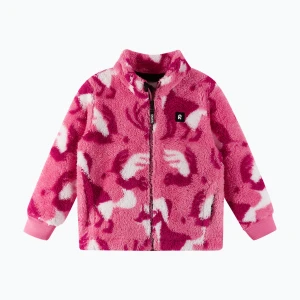 Bluza polarowa dziecięca Reima Turkkinen soft coral