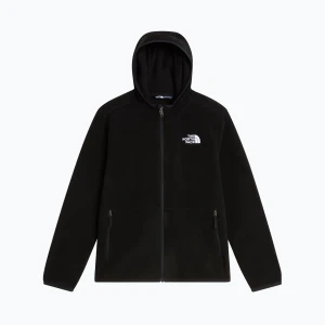 Bluza polarowa dziecięca The North Face Teen Glacier Full Zip Hoodie tnf black