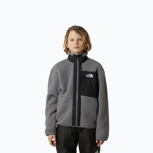 Bluza polarowa dziecięca The North Face Yumiori Full Zip smoked pearl/black