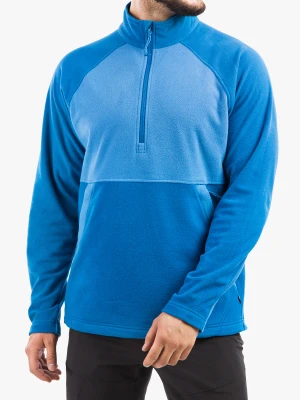 Bluza polarowa Fjallraven Vardag Lite Fleece - alpine blue/un blue