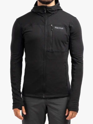 Bluza polarowa Marmot Preon Hoody - black