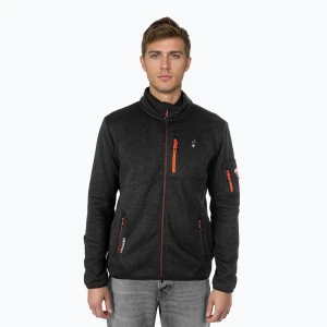 Bluza polarowa męska Aulp Navoy Melanged Knit black