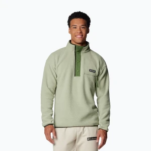 Bluza polarowa męska Columbia Helvetia II Half Snap Fleece safari