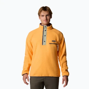 Bluza polarowa męska Columbia Helvetia II Half Snap Fleece summer orange