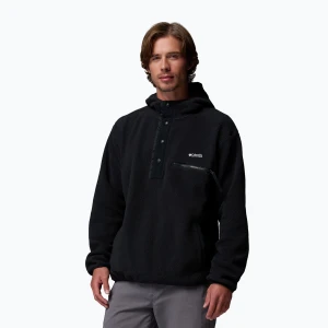 Bluza polarowa męska Columbia Helvetia II Hoodie Black