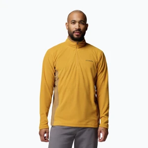 Bluza polarowa męska Columbia Klamath Range II HZ Squash / Delta Żółty
