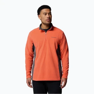 Bluza polarowa męska Columbia Klamath Range II HZ zing/shark
