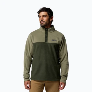 Bluza polarowa męska Columbia Steens Mountain Half Snap II stone green / greenscape