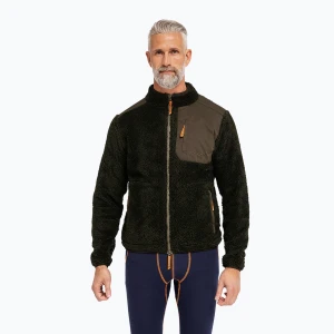 Bluza polarowa męska Dovre Teddy Fleece green