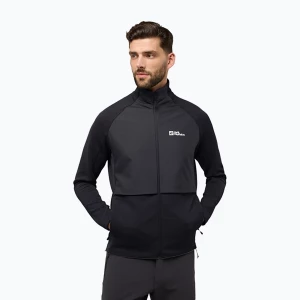 Bluza polarowa męska Jack Wolfskin Dormer black