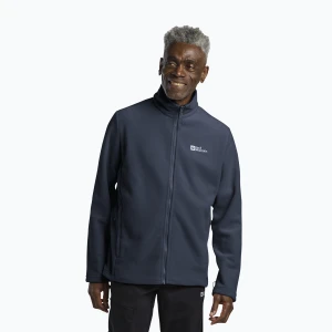 Bluza polarowa męska Jack Wolfskin Winterstein Fz midnight sky