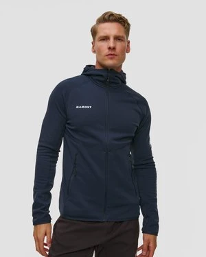 Bluza Polarowa Męska Mammut Aconcagua Ml Hooded Jacket Men Czarna