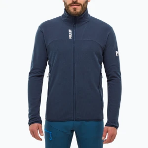 Bluza polarowa męska Millet Ubic Lightgrid saphir Niebieski