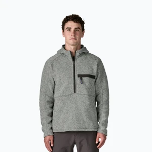 Bluza polarowa męska Patagonia Better Sweater 1 / 2 Zip Pullover stonewash Szary
