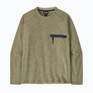 Bluza polarowa męska Patagonia Better Sweater Crewneck weathered stone Beżowy