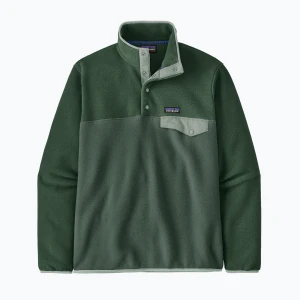 Bluza polarowa męska Patagonia Lightweight Synchilla Snap-T Pullover canopy green