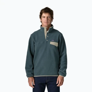 Bluza polarowa męska Patagonia Lightweight Synchilla Snap-T Pullover summit blue