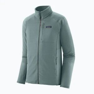 Bluza polarowa męska Patagonia R1 Hybrid blue sage