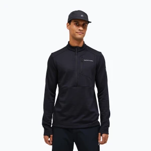 Bluza polarowa męska Peak Performance Trail Polartec Power Grid Half Zip black