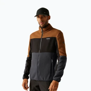Bluza polarowa męska REGATTA Ormont nut brown/black/ash