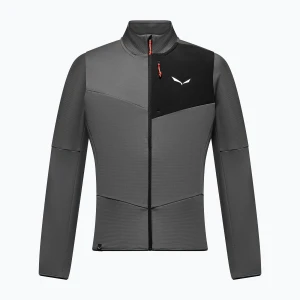 Bluza polarowa męska Salewa Ortles Fleece Full Zip Onyx / 0910 Szary
