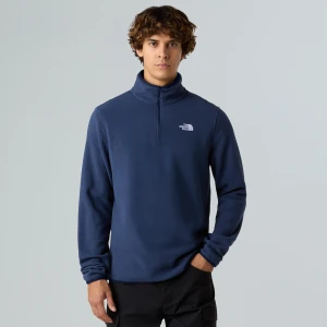 Bluza polarowa męska The North Face Glacier Fleece 1/4 Zip summit navy