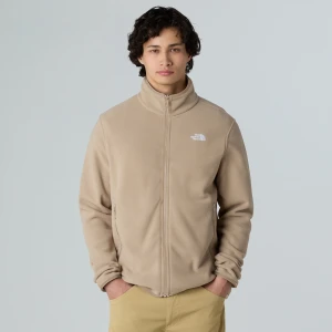 Bluza polarowa męska The North Face Glacier Fleece mushroom grey