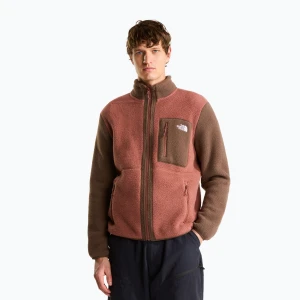 Bluza polarowa męska The North Face Yumiori Full Zip copper silt / smo Różowy