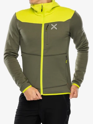 Bluza polarowa Montura Altitude Maglia - sage green/lime green