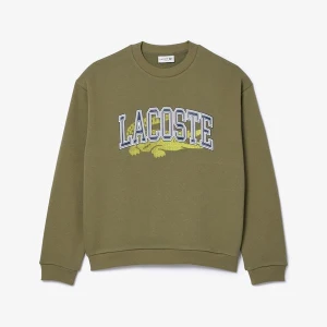 Bluza polarowa o luźnym kroju Lacoste