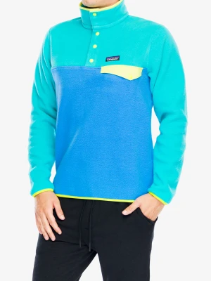 Bluza polarowa Patagonia Lightweight Synch Snap-T Pullover - vessel blue