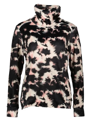 Roxy Bluza polarowa w kolorze czarno-jasnoróżowym rozmiar: XL