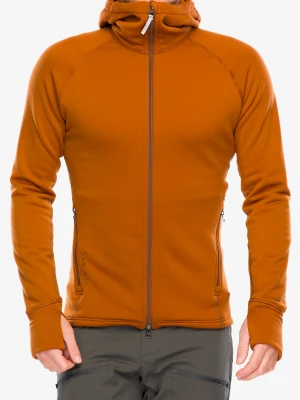 Bluza polarowa z kapturem Houdini Power Houdi - cinnamon brown